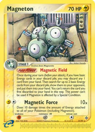 Magneton - 17/97 (Reverse Holofoil)