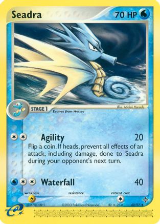 Seadra - 40/97 (Reverse Holofoil)