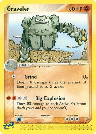 Graveler - 29/97 (Reverse Holofoil)