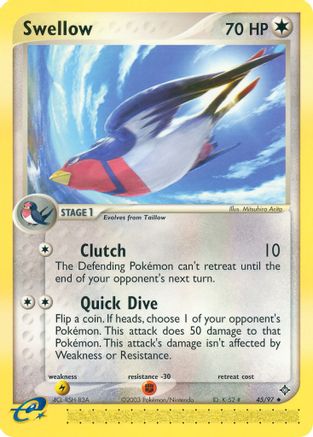 Swellow (Reverse Holofoil)