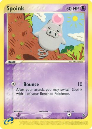 Spoink - 73/97 (Reverse Holofoil)