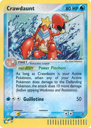 Crawdaunt - 3/97 (Holofoil)
