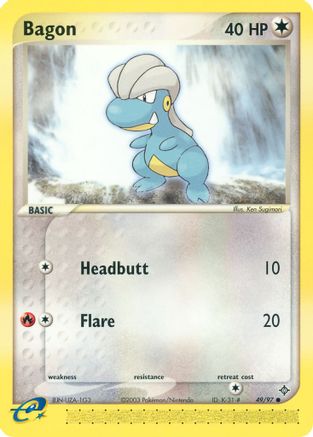 Bagon - 49/97 (Reverse Holofoil)