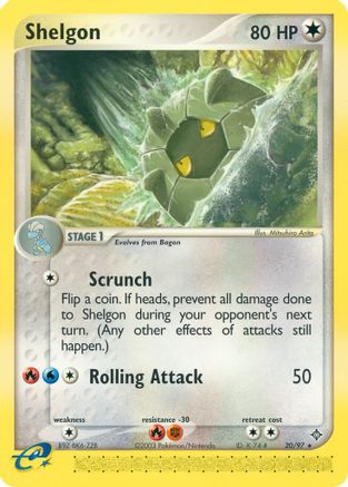 Shelgon - 20/97 (Reverse Holofoil)