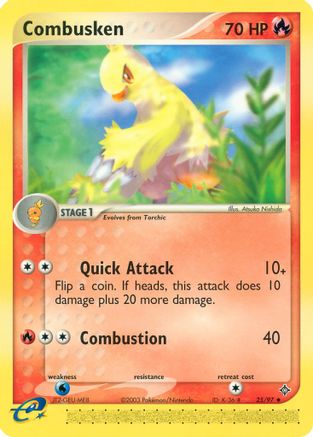 Combusken (Reverse Holofoil)