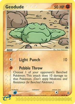 Geodude - 55/97 (Reverse Holofoil)
