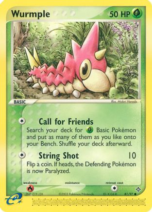Wurmple (Reverse Holofoil)
