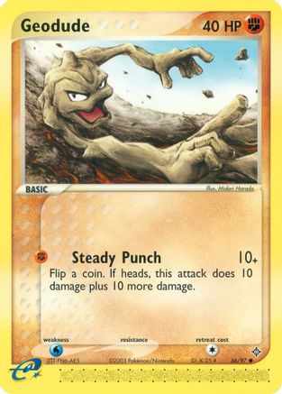Geodude - 56/97 (Reverse Holofoil)