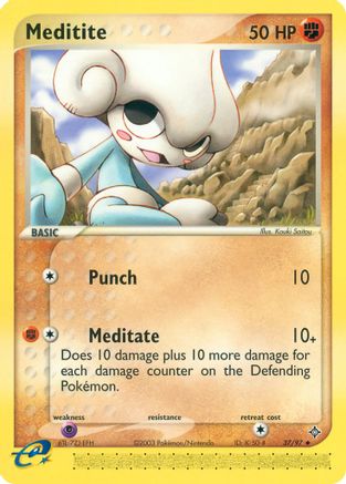 Meditite (Reverse Holofoil)