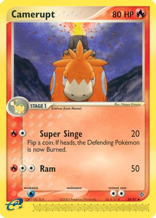 Camerupt (Reverse Holofoil)