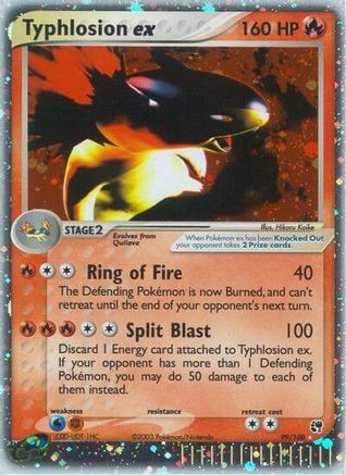 Typhlosion ex (Holofoil)