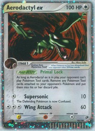 Aerodactyl ex (Holofoil)