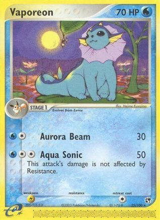 Vaporeon (Reverse Holofoil)