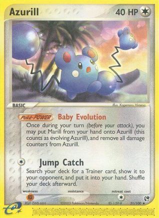 Azurill (Reverse Holofoil)