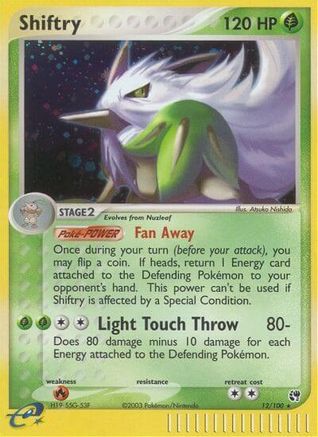 Shiftry - 12/100 (Holofoil)
