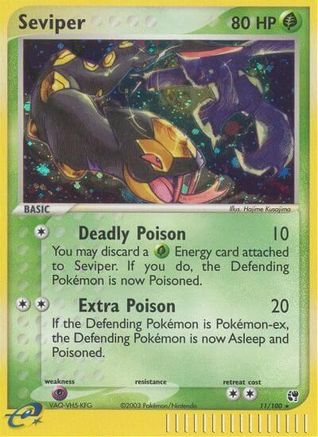 Seviper (Reverse Holofoil)