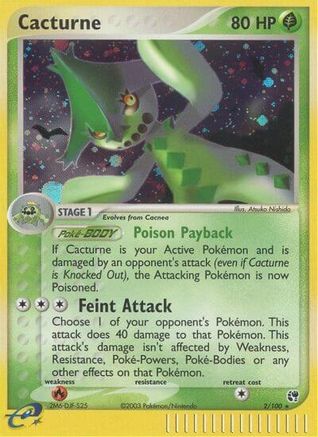 Cacturne (Reverse Holofoil)
