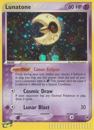 Lunatone (Reverse Holofoil)