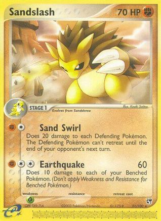 Sandslash (Reverse Holofoil)