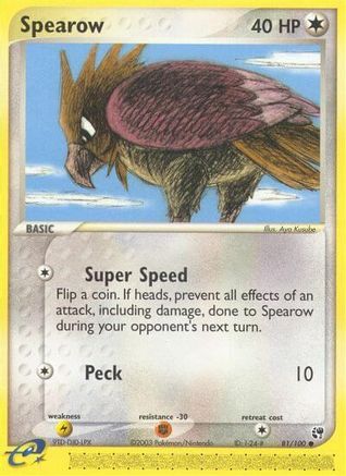 Spearow (Reverse Holofoil)