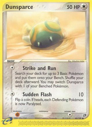 Dunsparce (Reverse Holofoil)
