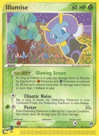 Illumise (Reverse Holofoil)