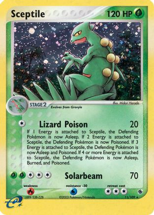 Sceptile - 11/109 (Reverse Holofoil)