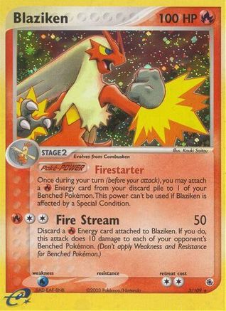 Blaziken - 3/109 (Holofoil)