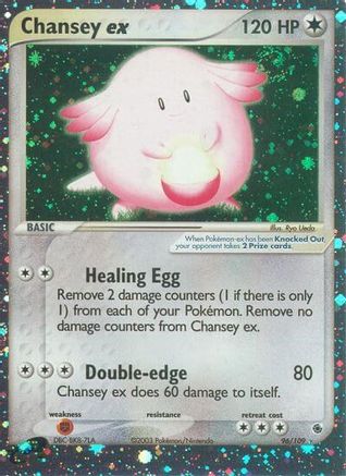 Chansey ex (Holofoil)