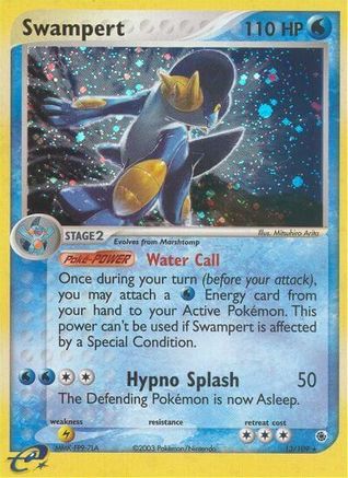 Swampert - 13/109 (Reverse Holofoil)