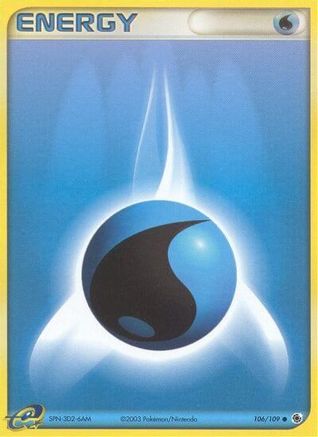 Water Energy (Reverse Holofoil)