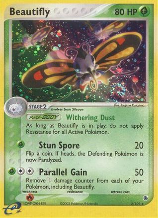 Beautifly (Reverse Holofoil)