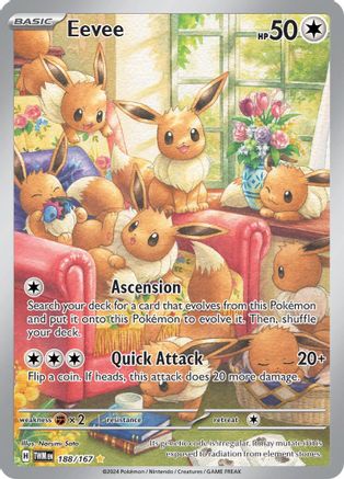 Eevee - 188/167 (Holofoil)