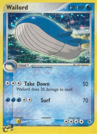 Wailord (Reverse Holofoil)