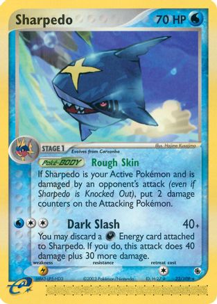 Sharpedo (Reverse Holofoil)