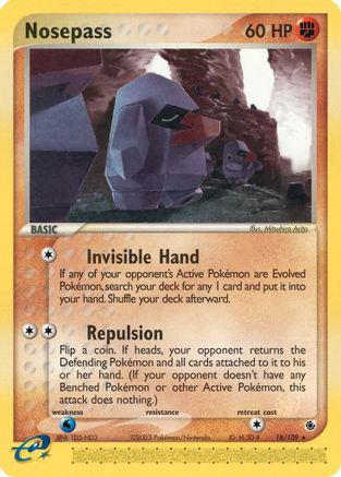 Nosepass (Reverse Holofoil)