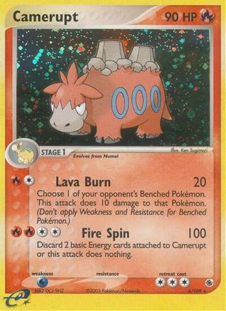 Camerupt (Holofoil)