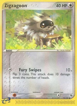 Zigzagoon (Reverse Holofoil)