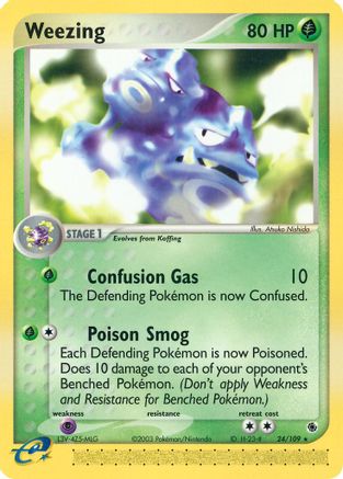 Weezing (Reverse Holofoil)