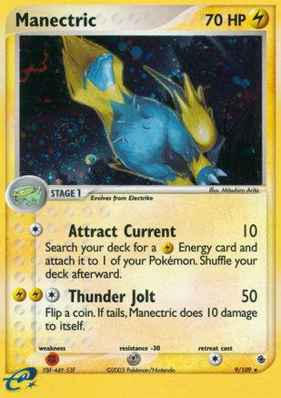 Manectric - 9/109 (Reverse Holofoil)