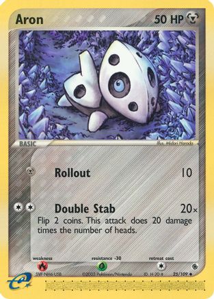 Aron - 25/109 (Reverse Holofoil)