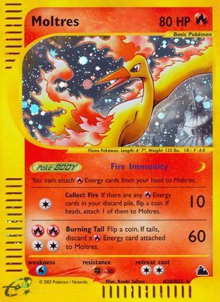 Moltres (H20) (Holofoil)
