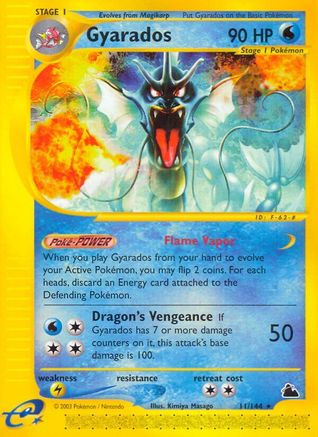 Gyarados (11) (Reverse Holofoil)