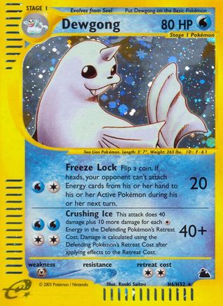 Dewgong (H6) (Holofoil)
