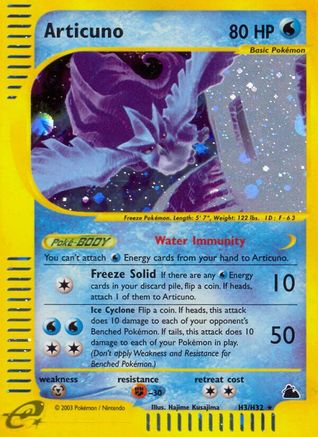 Articuno (H3) (Holofoil)