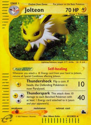 Jolteon (H12) (Holofoil)