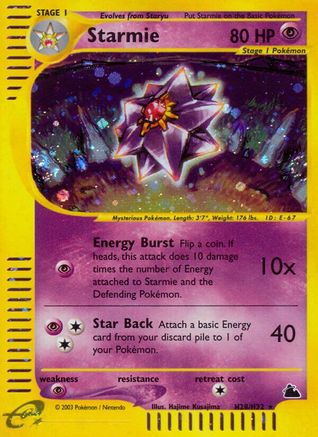 Starmie (H28) (Holofoil)