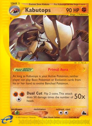 Kabutops (14) (Reverse Holofoil)