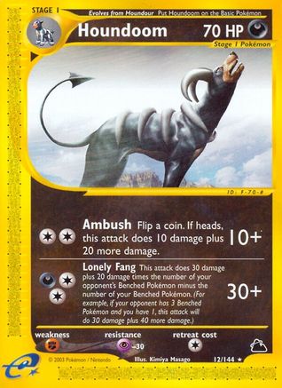 Houndoom (12) (Reverse Holofoil)