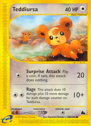 Teddiursa (Reverse Holofoil)